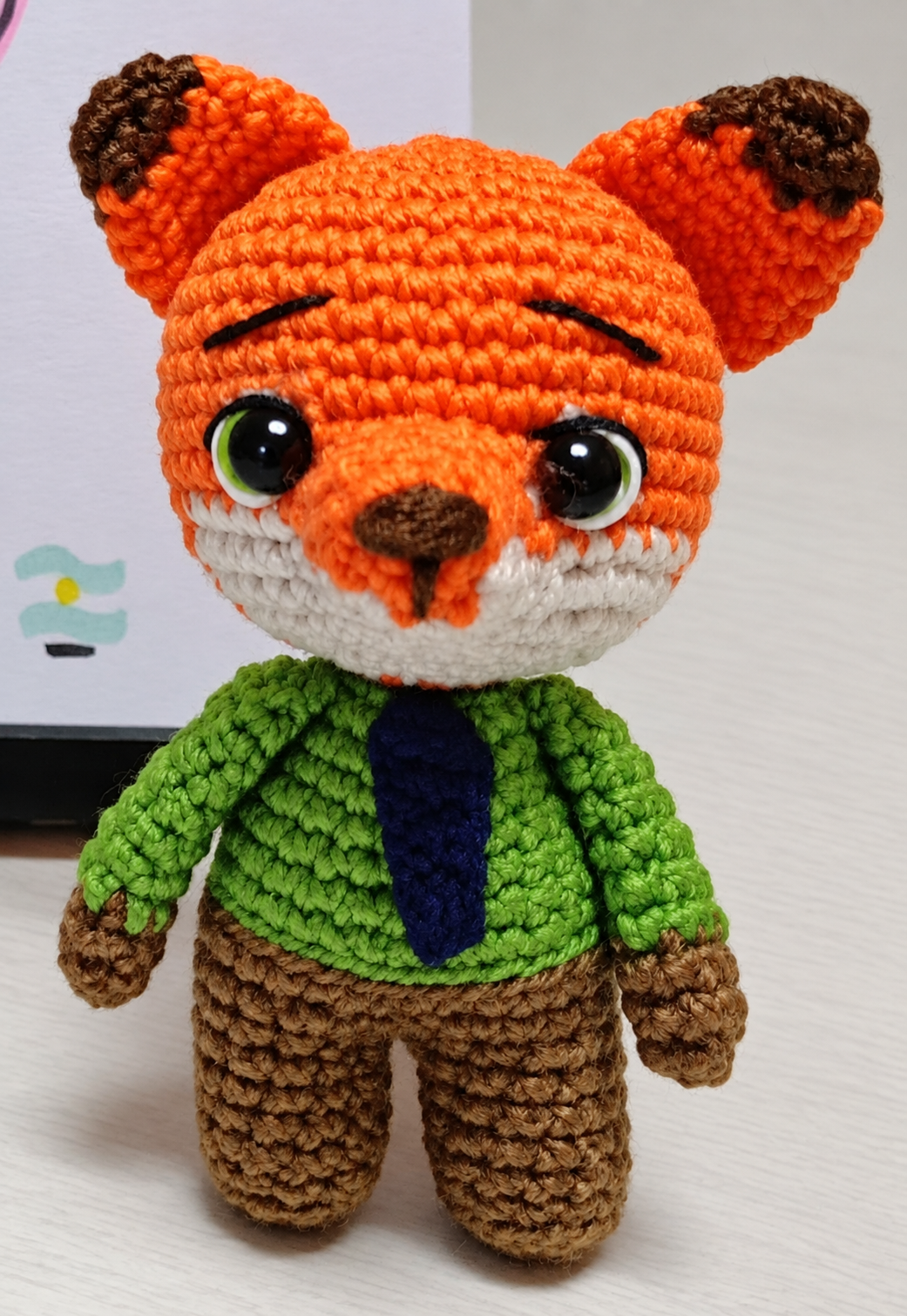 🦊 Nick Wilde – Zootopia | Amigurumi tejido