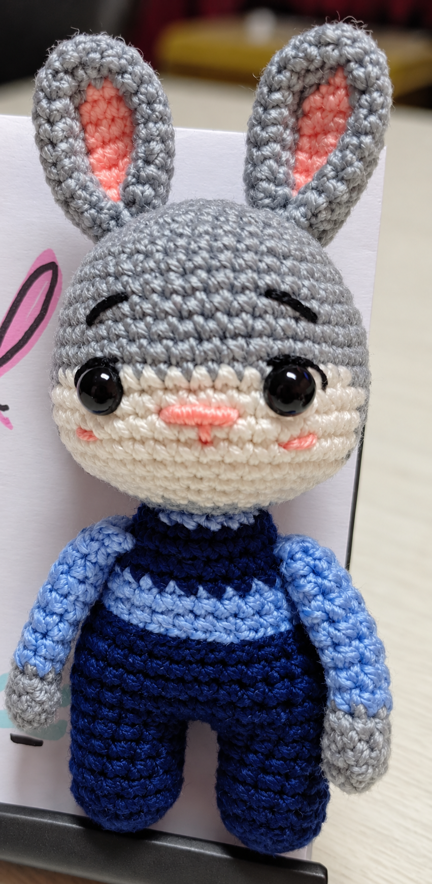 🐰 Judy Hopps – Amigurumi de Zootopia