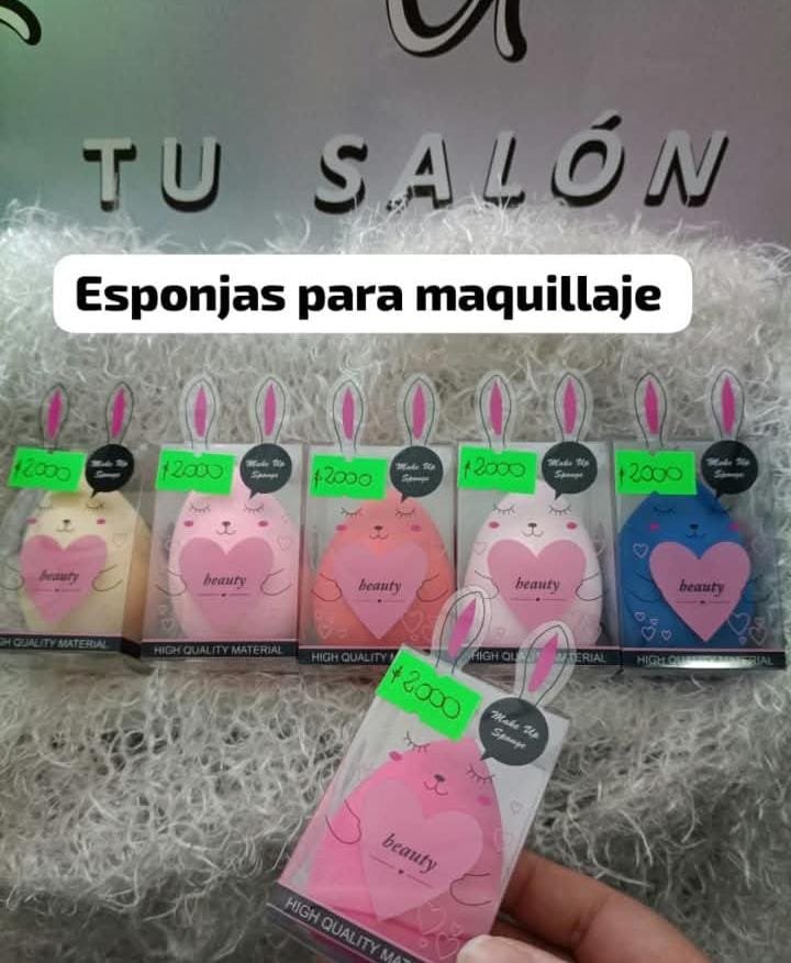 Esponjas para maquillaje