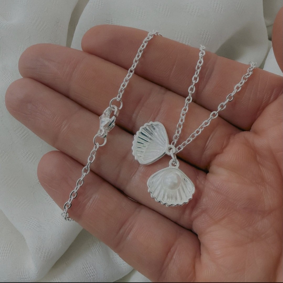Cadena y Dije Acero Blanco