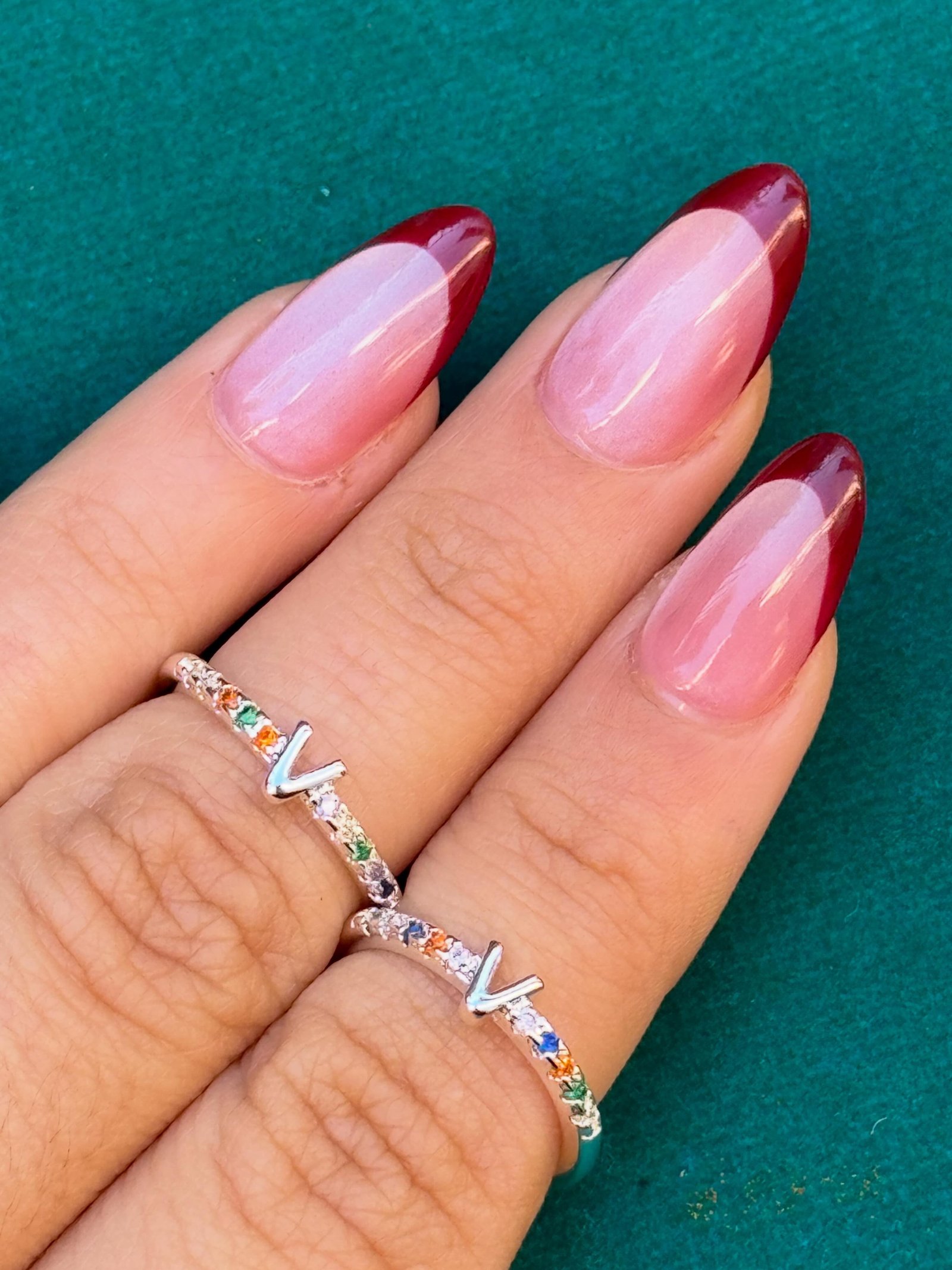 Anillo Midi Acero Blanco